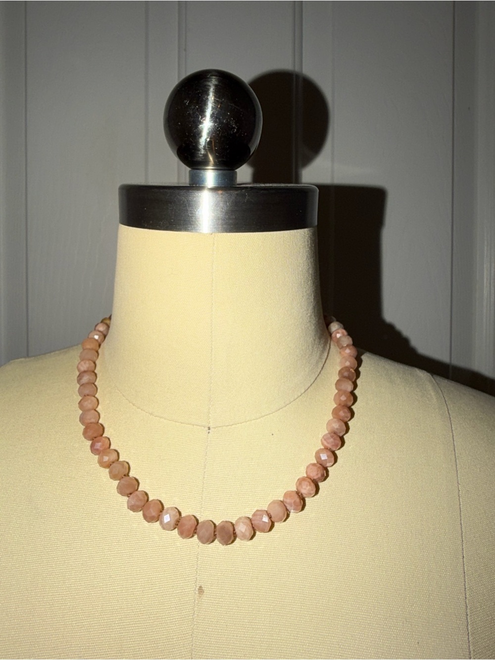 Chan Luu Neutral Tone Beaded Necklace